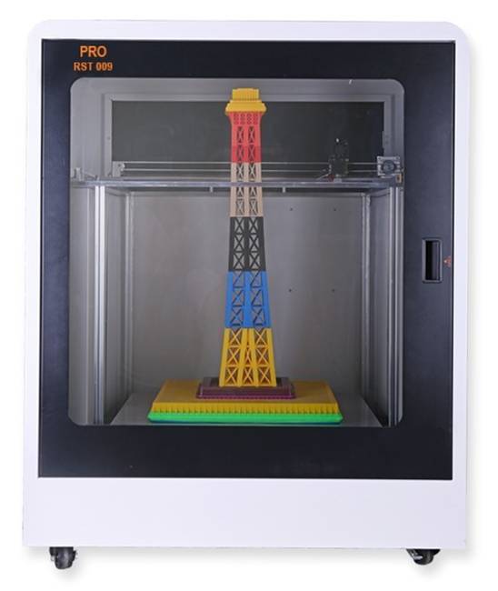 PRO RST 009 High Precision Large Volume 600*600*600mm 3D Printing Machine 